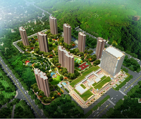 南湖名门世家商业楼电力增容高低压电缆、桥架安装工程