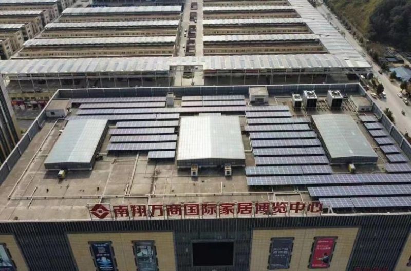 南翔万商2.7MW屋顶分布式光伏发电项目